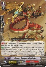 4 x Amber Dragon, Daylight - BT04/072EN - C Near Mint / Mint, English CFV