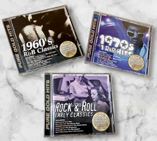 Early 1960’s & 1970’s R&B and Rock & Roll Classics Audio CDs Discs 36 Songs