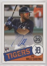 2020 Topps 1985 Topps Baseball Auto Series 2 Willi Castro #85A-WCA Auto 1h1