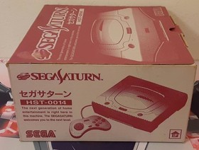 SEGA Saturn HST-3220 Console Box Controller Virtua Fighter 2 NTSC-J Tested #139