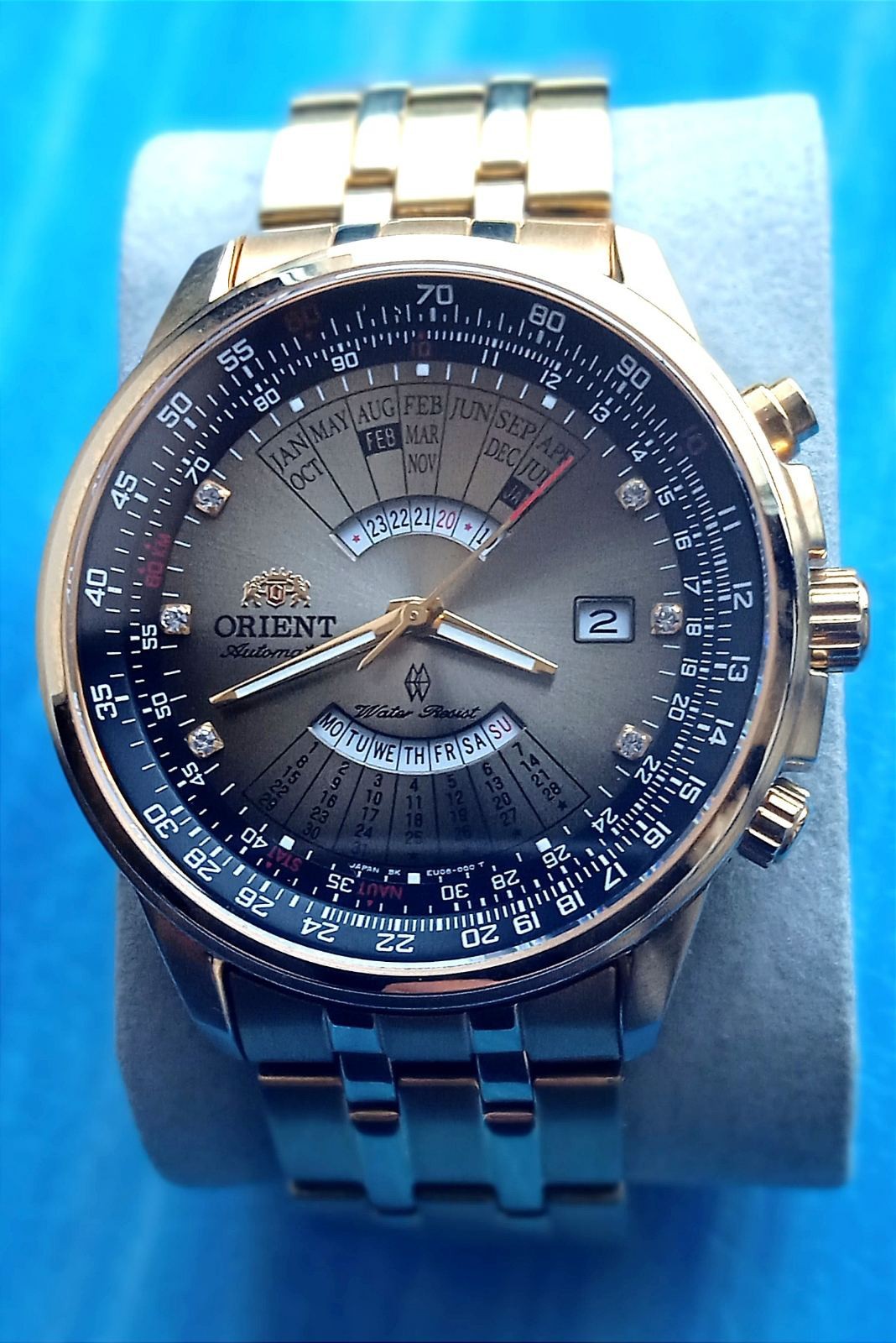 Rare Orient Watch Automatic Multi Year Calendar 2… - image 4