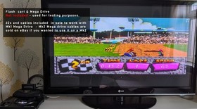 Mega Drive 32x Console Sega 32x PAL inc cables for MK1 MD - Tested working  32 x