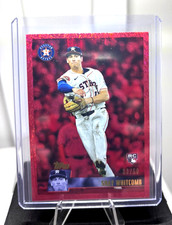 SHAY WHITCOMB 2025 Topps Archives #118 Rookie Red Hot Foilboard 3 /50 Astros RC