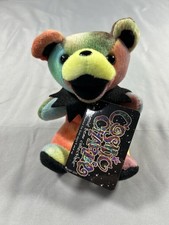 cosmic charlie grateful dead bear 1997 gdm beanie plush with tag