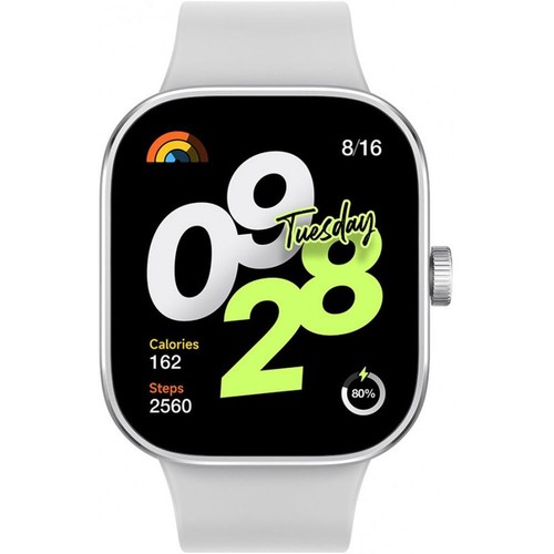Xiaomi Redmi Watch 4 Smart Watch - Silver Grey 1.97" AMOLED Display - Up to 20 - Picture 3 of 9