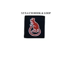 7th Armoured Division British Army WW2 Trf Desert Rats Hook & Loop Patch Badge