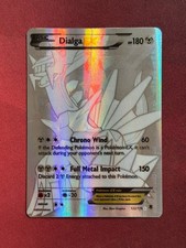 DIALGA EX 122/119 Phantom Forces FULL ART SECRET RARE holo Pokemon TCG card READ