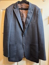 Boys Isaac Mizrahi Navy Blue Suit Set - Gently Worn - Size 20