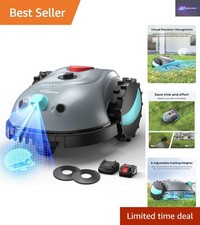 V100 Robot Lawnmower with Vision Navigation, 150 Obstacle Detection, Max 150m²