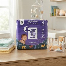 Disposable Ultra Absorbent Baby Diapers Size 4 - 21 Count, Perfect for Toddlers