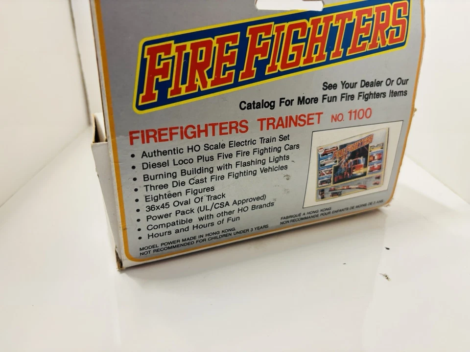 Play Art (Hong Kong) Model Power Fire Fighters Bucket & Hose Fire Engine - Boxed - Image 4 of 4