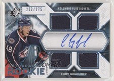 2012 SP Authentic Bonus Pack Spx Rookie Jersey Tier 1 Cody Goloubef #4 Auto x6g