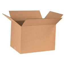 HD302020DW Corrugated Box, 30" Length x 20" Width x 20" Height, Double Wall