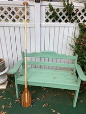 SUP wood paddle built in my shop in North Car...