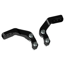 Cycra Handlebar Clamp Mounts Black 1 1/8 Bars