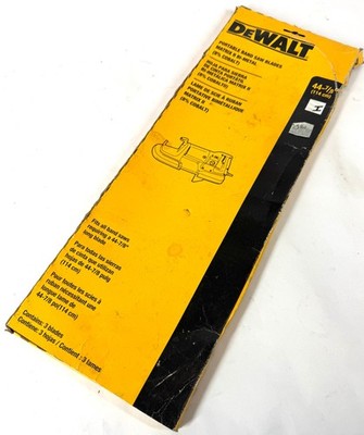 DEWALT DW3986 Bandsaw Blades Matrix II Bi-Metal 44 7/8'' x 1/2'' x .020'' Pair (2)