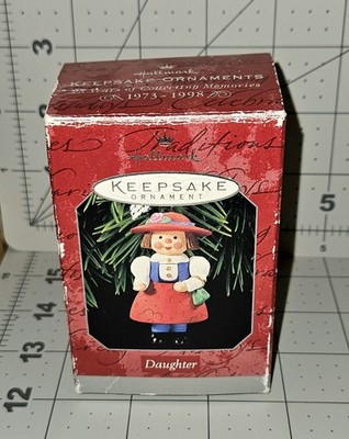 Hallmark Keepsake Ornament Daughter Nutcracker 1998 Nina Aube Sculptor w/ BOX