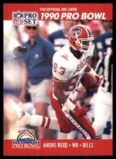 Andre Reed 1990 Pro Set #366 Buffalo Bills NFL READ FREE SHIPPING AutographDen