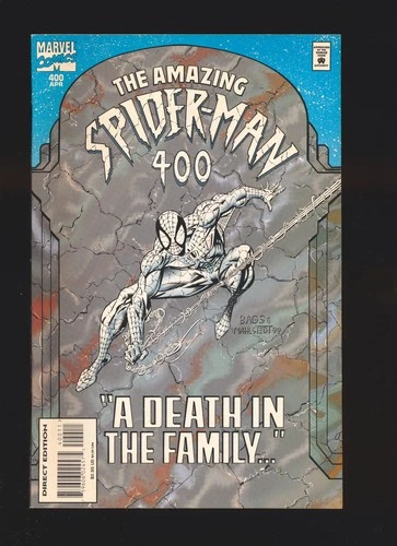 Amazing Spider-Man # 400 Gray Variant - Death of Aunt May VF/NM Cond