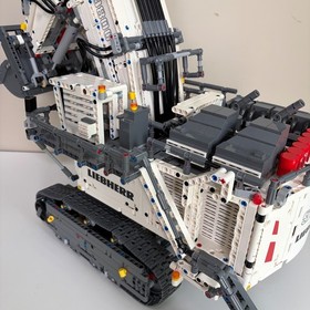 Lego Liebherr R 9800 Technic 42100 Crane Set Rc Instructions Light Kit no Box