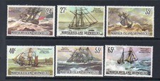 Norfolk Island 1982 Shipwrecks ship wrecks set SG 287-292 MM mint