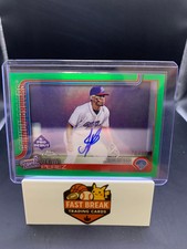 2024 Topps Pro Debut Chrome Jeral Perez #PDC-24 Green /99