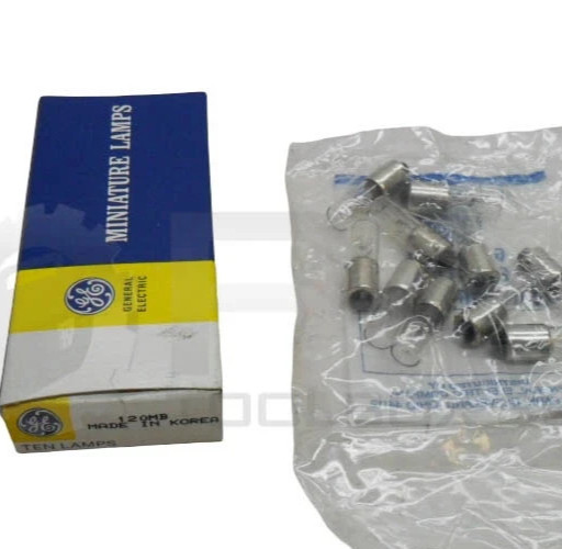 New Box Of 10 General Electric 120Mb Miniature Lamps