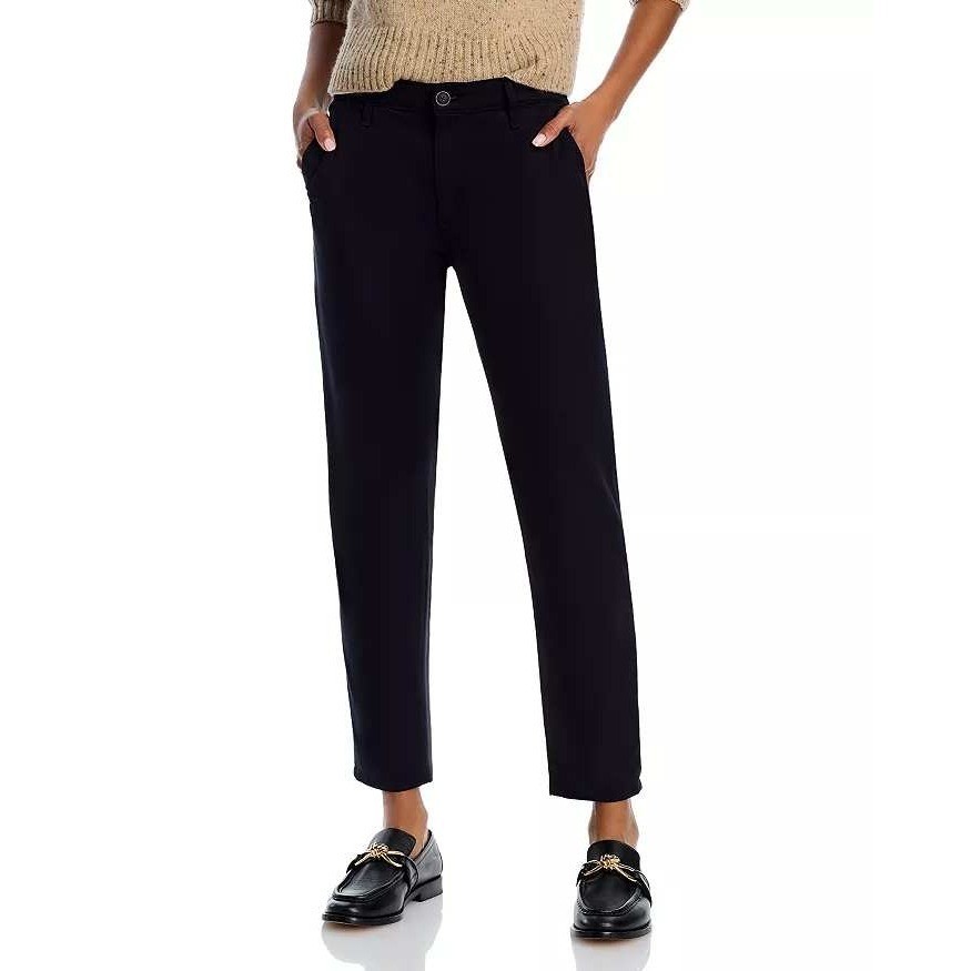 AG Adriano Goldschmied Pants Women 27 Black Caden Tailored Trouser NWT Preppy