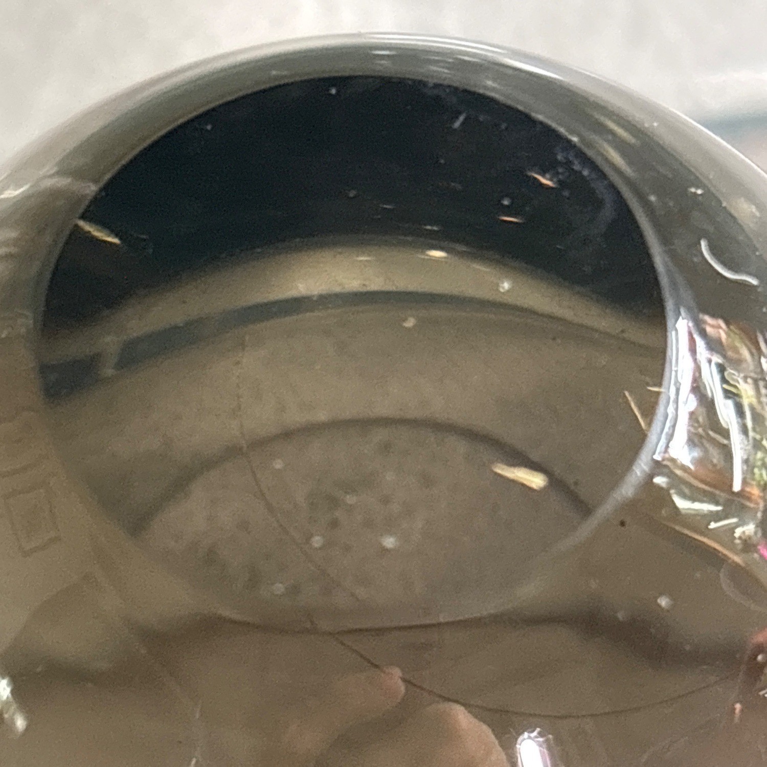 VINTAGE MOSER - ETCHED BIRDS BOHEMIAN CZECH CRYSTAL BAR GLASS