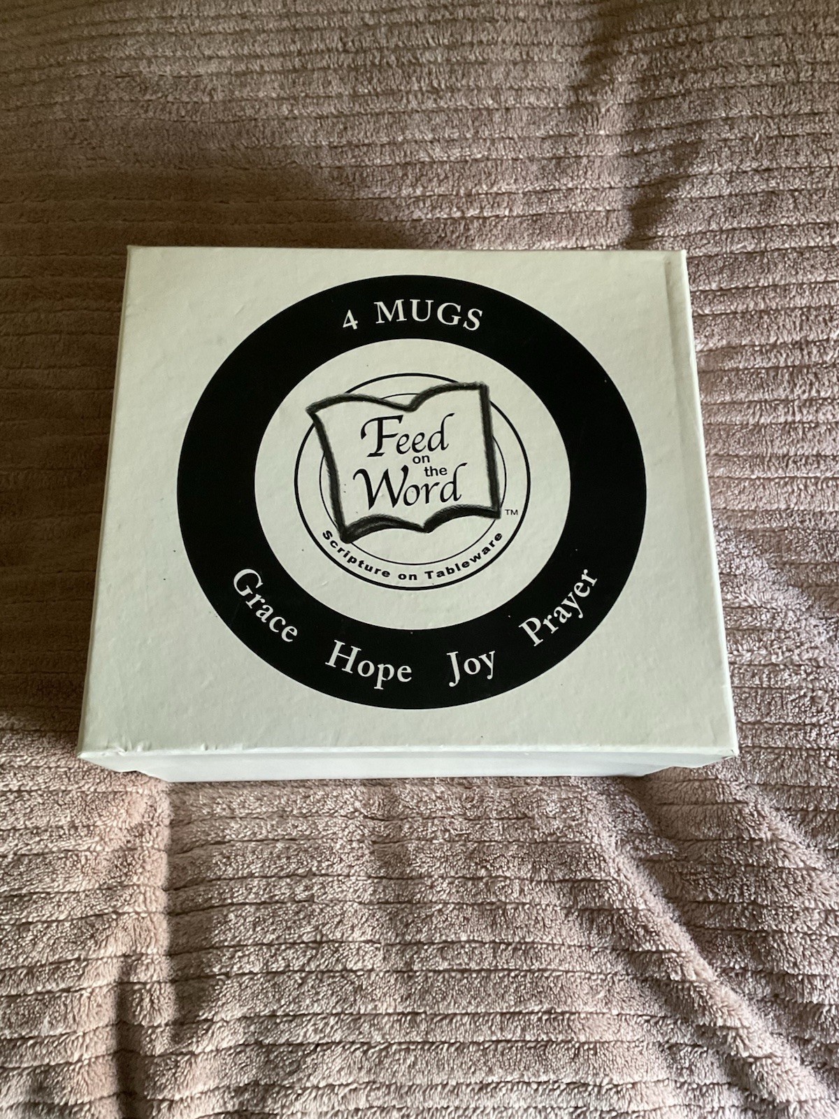 Feed the world, coffee mugs Set Of 4