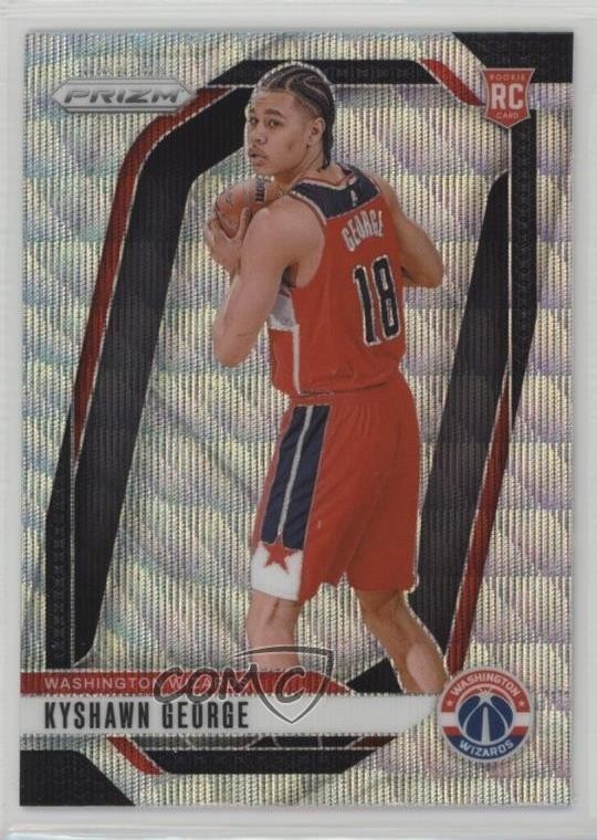2024-25 Panini Prizm Wave Prizm Kyshawn George #257 1nr7