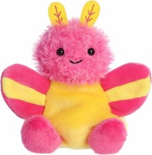 Aurora Adorable Palm Pals Plush - Astrid Rosy Maple Moth, 5"