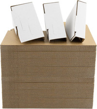 Adjustable Cardboard Corner Edge Protectors 100 Pack Picture Frame