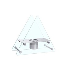XONE Gamma Biocamino da tavolo triangolare bruciatore 0,135lt potenza 0,34 kw/h