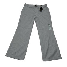 NWT Lee Women's Regular Fit Trouser Mid Rise Flex Motion Size 16 Short - 35x30