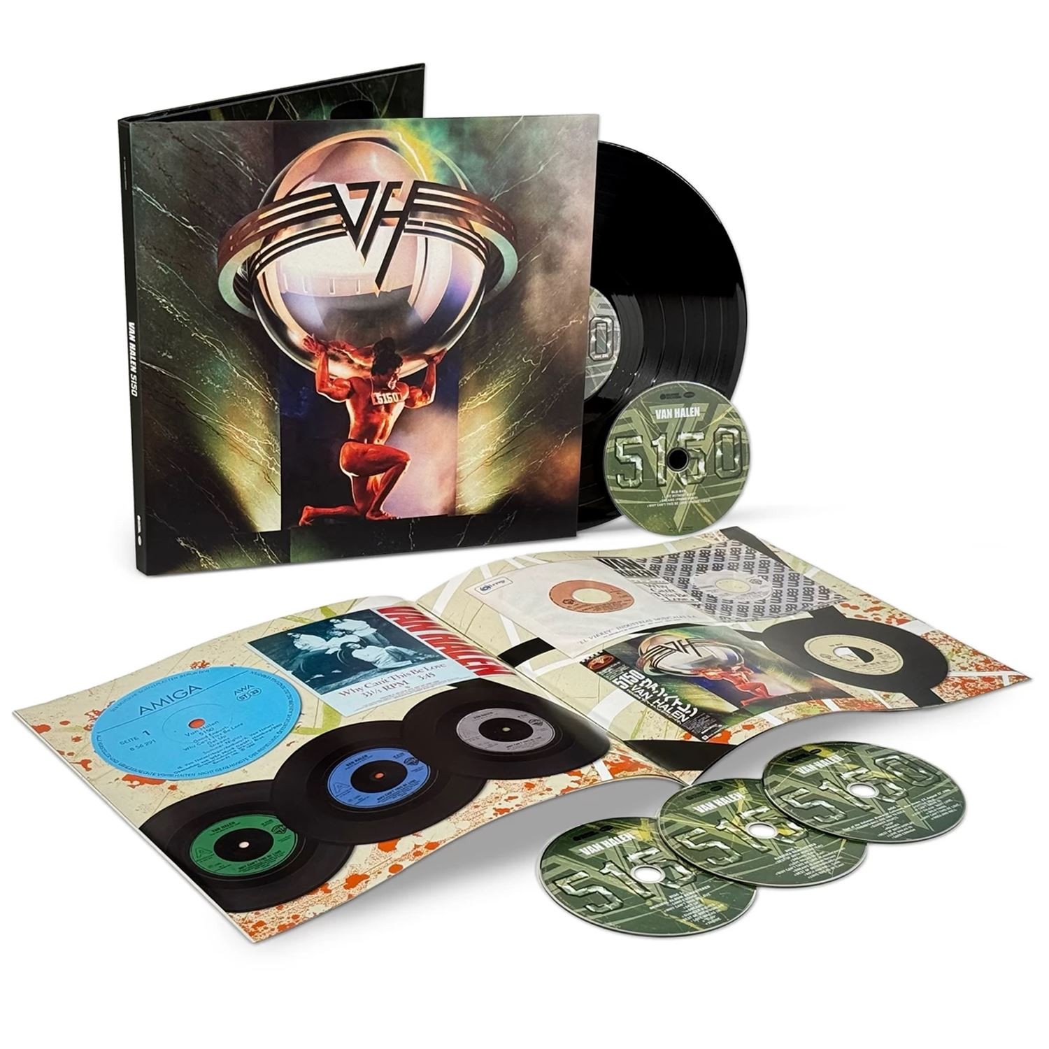 Van Halen - 5150 Expanded Edition (Rhino) 3CD/Blu-ray/Vinyl 12"" Album