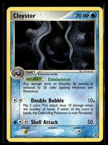 Pokemon TCG FireRed & LeafGreen #20/112 Cloyster