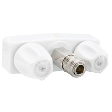 RV Exterior Faucet  Hot/Cold Metal High Pressure Sprayer with Brass Quick Co...