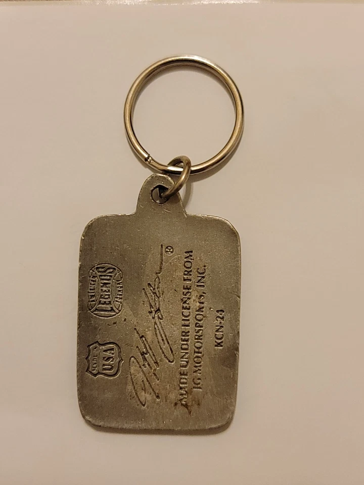 Jeff Gordon 24 Llavero De Colección Nascar Motor Metal Casa Giratoria Coche Recuerdo Foto 2 de 2