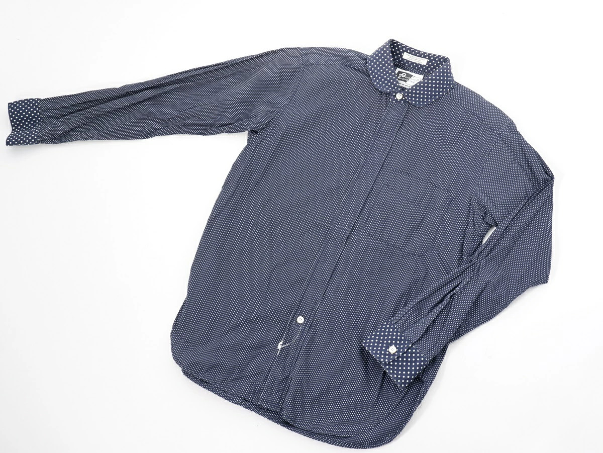 Engineered Garments Polka Dot Rounded Collar Shir… - image 3