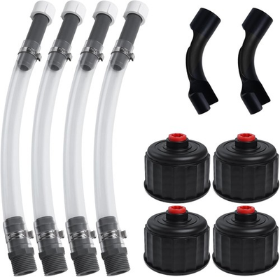 #ad Racing Fuel Hose Kit 4 Racing Vp Fuel Jug Hoses 4 Hoses amp; 2 Benders amp; 4 Caps $36.70