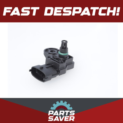 Boost Pressure Sensor fits OPEL ASTRA G, H, J 1.4 1.6 2.0 02 to 20 Genuine Bosch