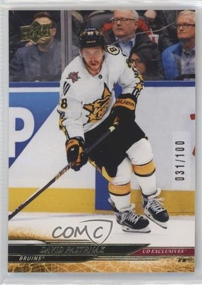 2024 Upper Deck Extended Series All-Star Exclusives 31/100 David Pastrnak 1kh0