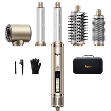 5-in-1 Professional Hair Dryer Brush, Powerful Multi-Styler with Auto-Wrap Cu...