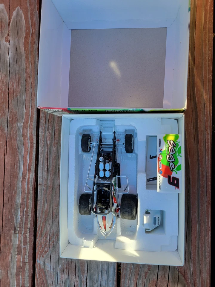 R&R 2007 Kasey Kahne Sage Fruit 1/25 Dirt Sprint Car Sprinter RARO DIFÍCIL DE ENCONTRAR Foto 4 de 4