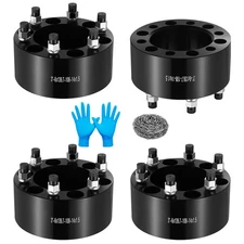 2" / 3 inch 6x5.5 Wheel Spacers 14x1.5 Fits GMC Sierra 1500 Chevy Silverado 1500