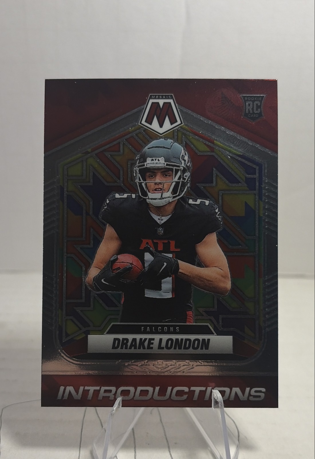 2022 Panini Mosaic - Introductions Drake London #I-5 (RC)