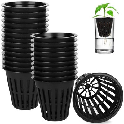 50PCS 2 Inch Net Pots, Hydroponics Cup, Net Cups for Indoor or Outdoor Growing
