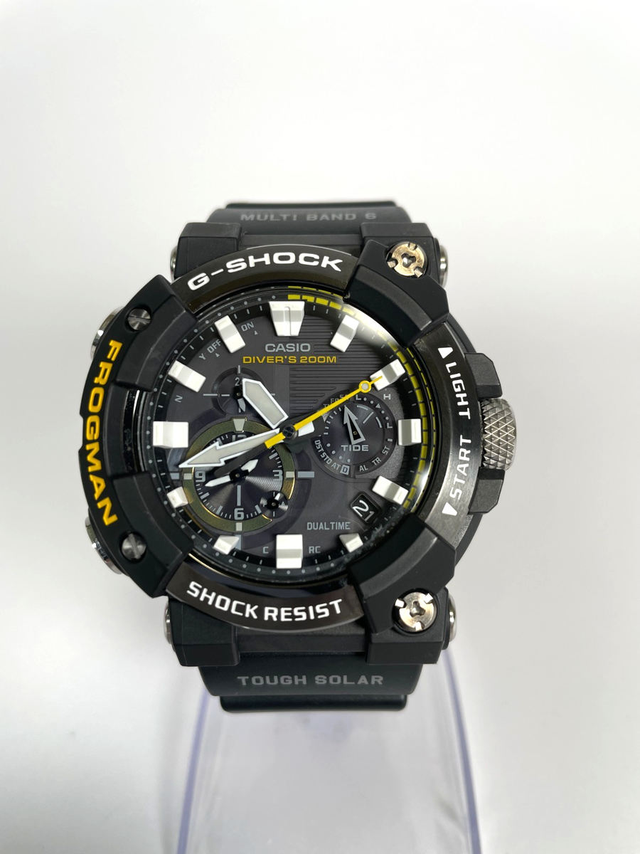 Casio G-SHOCK FROGMAN GWF-A1000-1AJF Solar Atomic Diver 200M