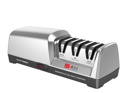 Taidea TG2302 Electric Knife Sharpener New Silver Metal/Ceramic Knives NEW